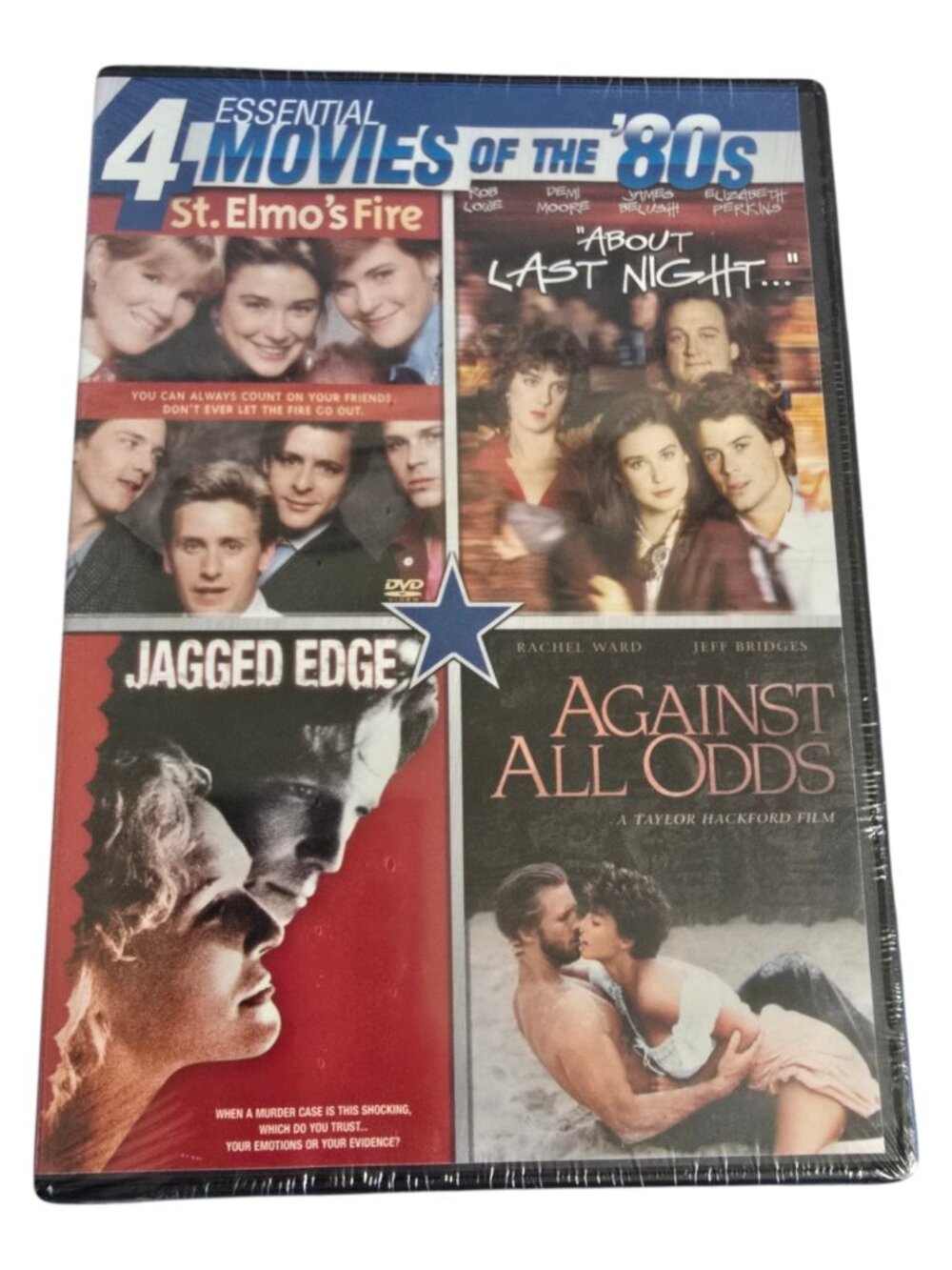 St. Elmo's Fire / About Last Night / Jagged Edge / Against All Odds (DVD) 80s!